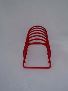Soporte de estante para tostadas de rebanada roja de estilo moderno para desayuno, piezas de pan, accesorios de cocina, almacenamiento para el hogar y organización, estante para tostadas - Product Image 3
