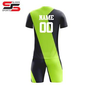 Uniformes de fútbol deportivos transpirables y cómodos para hombres, conjuntos de uniformes de fútbol para equipos a la venta, servicio OEM ODM - Product Image 6