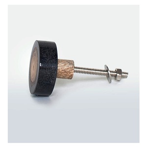 Bouton en bois de meuble rond en corne d'os noir Boutons en marbre les plus vendus avec une taille de forme de couleur personnalisée Fabriqué en Inde Article - Product Image 5
