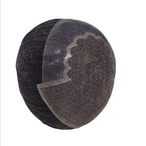 Perruque en cheveux humains Remy Taz Hair BD THB 2025 pour homme, vague corporelle, densité 150%, dentelle frontale, texture droite, cheveux chinois - Product Image 4