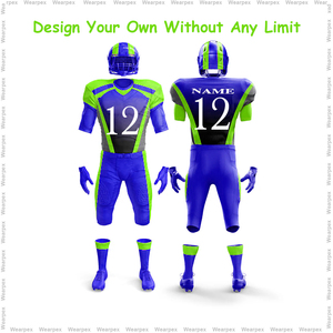 Tenue de football américain pour jeunes, ensemble uniforme de football américain, maillot de football américain pour équipes, ensembles uniformes grande taille - Product Image 6