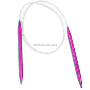 Aiguille à tricoter circulaire personnalisée (bois certifié 24-100 cm) 96 cents pour travaux d'aiguille - Product Image 2