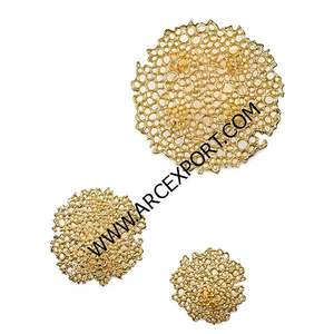 Arte de pared de diseño de pájaro chapado en oro, decoración de lujo, nuevo diseño moderno, arte de pared de lujo, venta al por mayor - Product Image 2