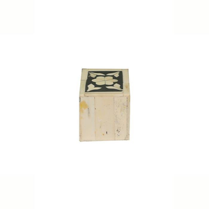 Porte-stylo de bureau de haute qualité avec incrustation d'os et motif carré pour accessoires de bureau ou calendriers par saniya handicraft - Product Image 5