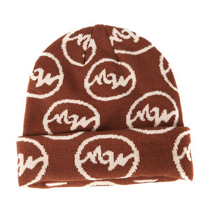 Wholesale Custom Logo Print Winter Warm <b>Beanie</b> Hat <b>Satin</b> <b>Lined</b> Knit <b>Beanies</b> with Image Style - Product Image 2