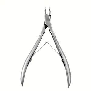 Cortacutículas de Acero Inoxidable de Primera Calidad, Herramienta de Manicura y Pedicura de Precisión, Cortacutículas Staleks para Usuarios Zurdos - Product Image 1