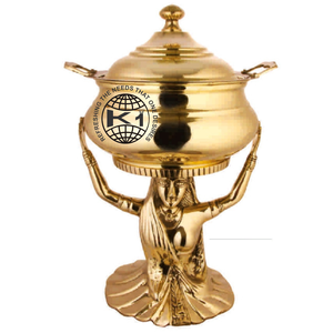 ที่อุ่นอาหารจานร้อนทำจากทองแดงบริสุทธิ์ชุดบุฟเฟต์อาหารสำหรับงานเลี้ยง - Product Image 5