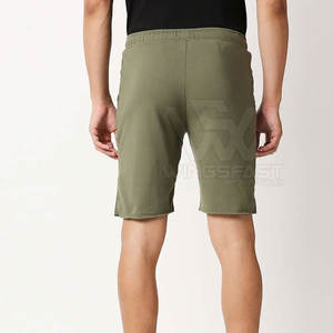 2025 nouveau Style Durable sur mesure Shorts de sport couleur unie hommes Shorts de gymnastique à vendre fabriqué au Pakistan - Product Image 4