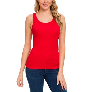 Maillot de corps tricoté 100% coton sans couture personnalisé pour femmes débardeurs de compression respirants pour contrôle Shapewear BD - Product Image 4