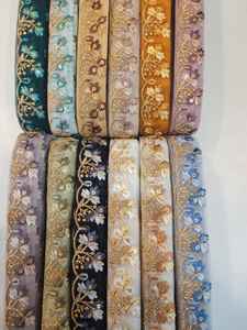 <b>Lace</b> Fabric <b>Lace</b> for Dress New Designs No MOQ Sequin Fabric Heavy Designs With Beaded Fashion - Product Image 3