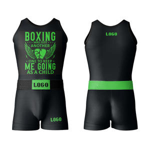 ชุดยูนิฟอร์มมวยที่ทนทาน โดดเด่นด้วยผ้าที่ระบายความชื้นได้ดี กางเกงขาสั้นที่สวมใส่สบาย และเสื้อแขนกุดสำหรับการฝึกซ้อม - Product Image 4