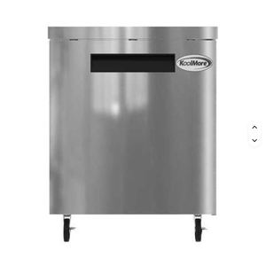 Refrigerador Comercial Independiente de Una Puerta con Puerta Abatible de 27 Pulgadas para Debajo del Mostrador, 6.3 Pies Cúbicos Capacidad de 88 libras. Estantes Ajustables 3 Años de Garantía - Product Image 1