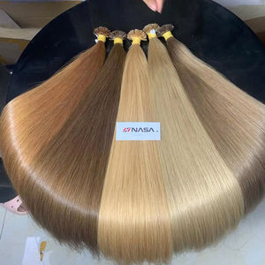 Extensiones de cabello Remy virgen de Vietnam de alta calidad, máquina de cabello humano de grado superior, trama doble para un aspecto Natural en todos los colores - Product Image 1