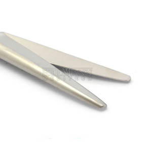 Tijeras quirúrgicas manuales de grado médico Mango de agarre cómodo Esterilización de alta temperatura de acero inoxidable para general - Product Image 6