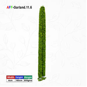Guirnalda de Flores Artificiales de Plástico Resistente a los Rayos UV, Modelo AFF-Garland-11.6, Precio Rs.1200/10 piezas - Product Image 1