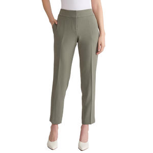 Pantalones de Verano para Mujer, Corte Holgado, Frente Plano, Diseñados para un Movimiento Suave, Uso Diario sin Esfuerzo, Transpirables y de Secado Rápido - Product Image 1
