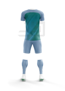 Uniforme de Fútbol Premium Transpirable 100% Poliéster, Pantalones Cortos de Fútbol con Nombre de Equipo Personalizado, Diseñado para Clubes Profesionales - Product Image 1