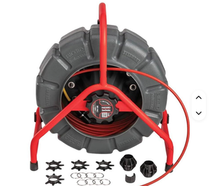 Bobine de vidange d'égouts RIDGIDDS' 63628 de 200' de qualité industrielle supérieure, personnalisée ODM, avec système d'auto-nivellement et garantie de 3 ans - Product Image 3
