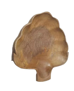 Bol de service en bois d'acacia imprimé en émail sur la face intérieure Ensemble de cuillères Bol de service en bois spécifique pour occasions Bol en bois Ensemble de cuillères de service - Product Image 3