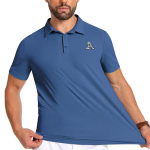 Toile respirante à séchage rapide pour hommes brodée de logo personnalisé de haute qualité pour chemise 100% coton motif solide pour adultes - Product Image 6