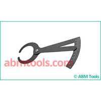 Jauge d'épaisseur ABM de qualité industrielle et DIY avec échelle étendue, outils à main personnalisables OEM/ODM pour le travail du bois, garantie 1 an