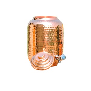 Pot d'eau potable au design moderne Distributeur d'eau froide en cuivre pur de qualité supérieure - Product Image 5