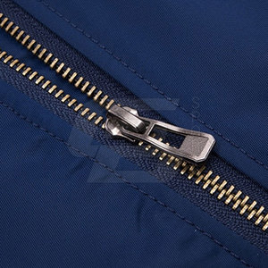 Blouson bombardier d'hiver en satin de haute qualité pour hommes, manteaux chauds et décontractés, avec fermeture éclair complète, style letterman, logo personnalisé, fabricant direct - Product Image 5