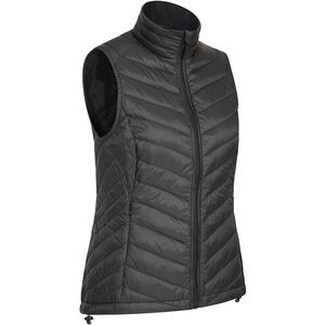 Hiver Chaud Gilet Puffer Femmes Noir Col Montant Gilet Bodywarmer Femmes Mode Fermeture Éclair Gilets Courts Femme - Product Image 2