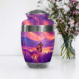 Urne funéraire de conception moderne pour les cendres adultes, les hommes et les femmes. - Product Image 1