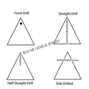 Malachite verte naturelle polie en vrac pierre précieuse lisse des deux côtés forme de trillion plat pour la fabrication de bijoux calibrée - Product Image 4