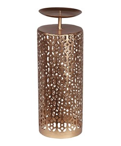 Porte-bougie en métal élégant et stylé pour la décoration de la maison, la table à manger et le style intérieur - Product Image 6