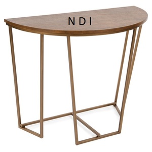 Muebles de restaurante Mesa de hierro decorativa Mesa de calidad superior Venta caliente Mesa de centro de metal de aluminio - Product Image 6