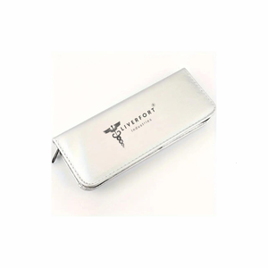 Bolsa de tijera de cuero PU para el cabello, bolsa de peluquería con cremallera plateada para peluqueros, estuche de cuero, herramientas esenciales para el aseo - Product Image 6