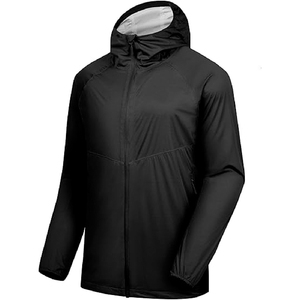 Nueva chaqueta de hombre personalizada a prueba de agua al por mayor de estilo simple de alta calidad chaquetas impermeables para deportes de trabajo al aire libre - Product Image 3