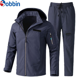 Conjunto de Ropa para Hombre de Moda, Chaqueta Cortavientos, Otoño Invierno, Talla Grande, Chaqueta Informal, Conjunto de 2 Piezas con Pantalones, Chándal Personalizado para Hombre - Product Image 6