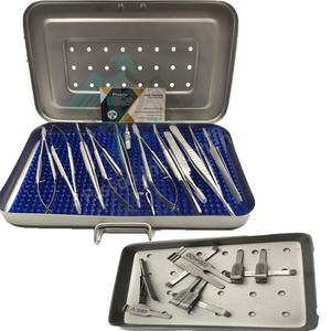 Pissco-Conjunto de instrumentos quirúrgicos para hombre y mujer, Set básico de instrumentos de Cirugía de mano, 10 unidades - Product Image 2