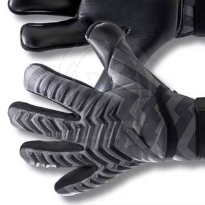 ถุงมือผู้รักษาประตูแบบมืออาชีพน้ำหนักเบาระบายอากาศได้ดีหนังพรีเมี่ยมออกแบบโลโก้ได้ตามต้องการ - Product Image 5