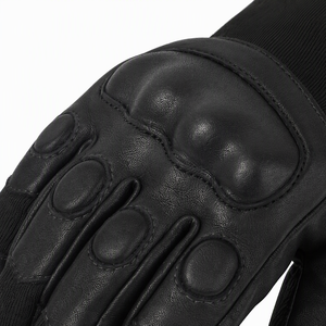 Gants tactiques tout-terrain avec manchette, paume en cuir de vachette PYRO-HIDE, dos en aramide, protection des articulations rigides avec rembourrage en mousse, longueur gauntlet - Product Image 5