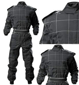 Traje de uniforme de karting de carreras de coches de fábrica de Pakistán, logotipo impreso personalizado, trajes de entrenamiento para hombres, traje de carreras de Karting - Product Image 3