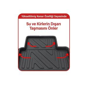 Ensemble de tapis de sol 3D pour Opel Corsa 2019+ Modèles Turquie Design unique de piscine - Product Image 3