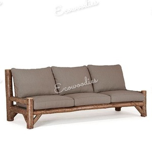 Meubles de jardin en rotin 3 places de luxe canapé en osier tissé à la main en bambou naturel pour la maison hôtels villas appartements parcs - Product Image 2