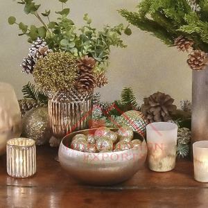 Centres de table de mariage best-seller bol en or en fer à puce et à tremper pour la décoration intérieure/décor de mariage bol à fleurs en compote de fer - Product Image 4