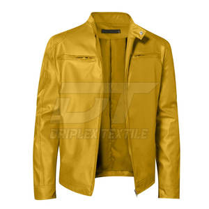 Chaqueta de cuero para hombre al por mayor Nueva llegada Top Trending Chaqueta de invierno de calidad superior del precio bajo Chaqueta de cuero para hombre - Product Image 4