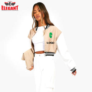 Letterman-Vêtements de rue pour femmes, veste universitaire en tissu respirant pour femmes - Product Image 5