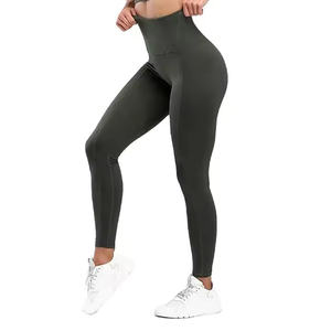 Meilleure qualité Dernier modèle Collants sans couture pour femmes Fitness Yoga Pantalons leggings pour femmes fabriqués en usine - Product Image 6