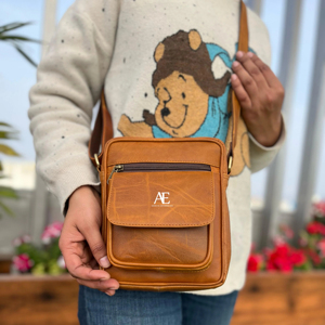 Nouveau sac à main en cuir véritable Crunch pleine fleur fait à la main femmes élégantes en cuir véritable Vintage utilisation de bureau sac à bandoulière - Product Image 1