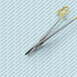 Portaagujas Profesional TC Mayo 7, Acero Inoxidable, Dentado, para Suturas, Autoclavable, Juego de Instrumentos Dentales Manuales - Product Image 2