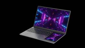 Venta directa de fábrica OEM Dual Screen15.6 pulgadas + 7 pulgadas Laptop Nuevo N100 para Educación de seguros-Juego de oficina de trabajo - Product Image 2