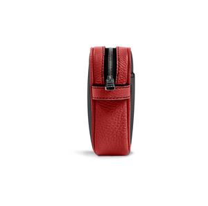 Large Capacity Leather Water Resistant Makeup Travel Organizer PU for <b>Bag</b> Pouch Zipper Fashionable Portable Durable - Product Image 1