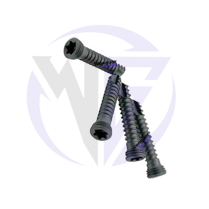 Vis de blocage Stardrive en titane noir 2,0 mm, 5 pièces, implants orthopédiques vétérinaires pour chiens, instruments les plus vendus - Product Image 4